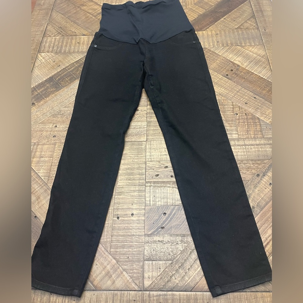 James Jeans Women's Maternity Classic Black Skinny Jeans